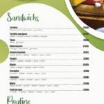 Menu La Villa del padre Oujda June 2023 385320-082500